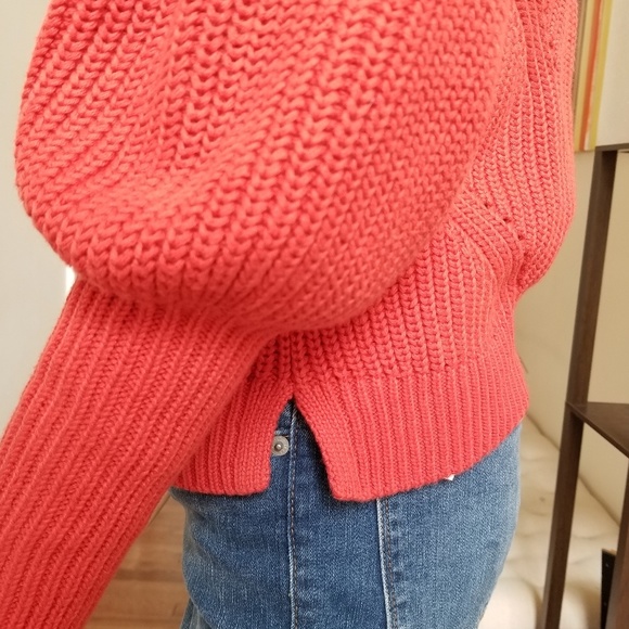 ❤Joie Landyn Blouson SleeveSweater DesertRose XXS - Picture 4 of 9